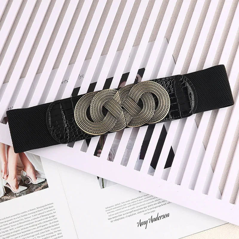 Women’s Wide Elastic Corset Belt