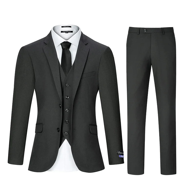 Men’s 3-Piece Classic Suit Set