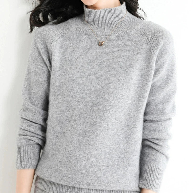 Women’s Long Sleeve Turtleneck Sweater