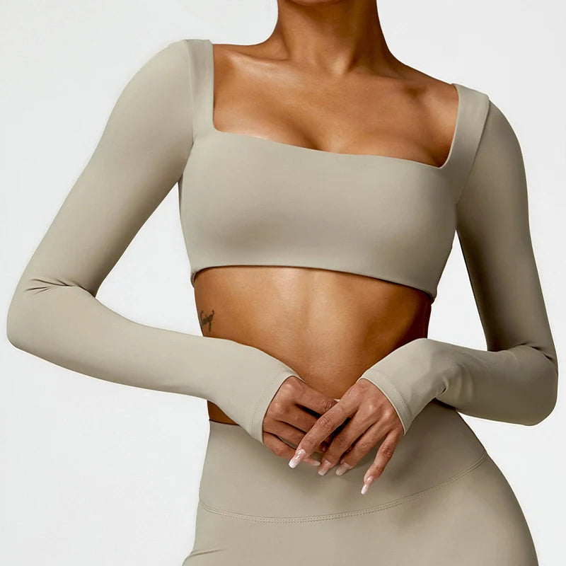 Women's Long-Sleeve Yoga Top