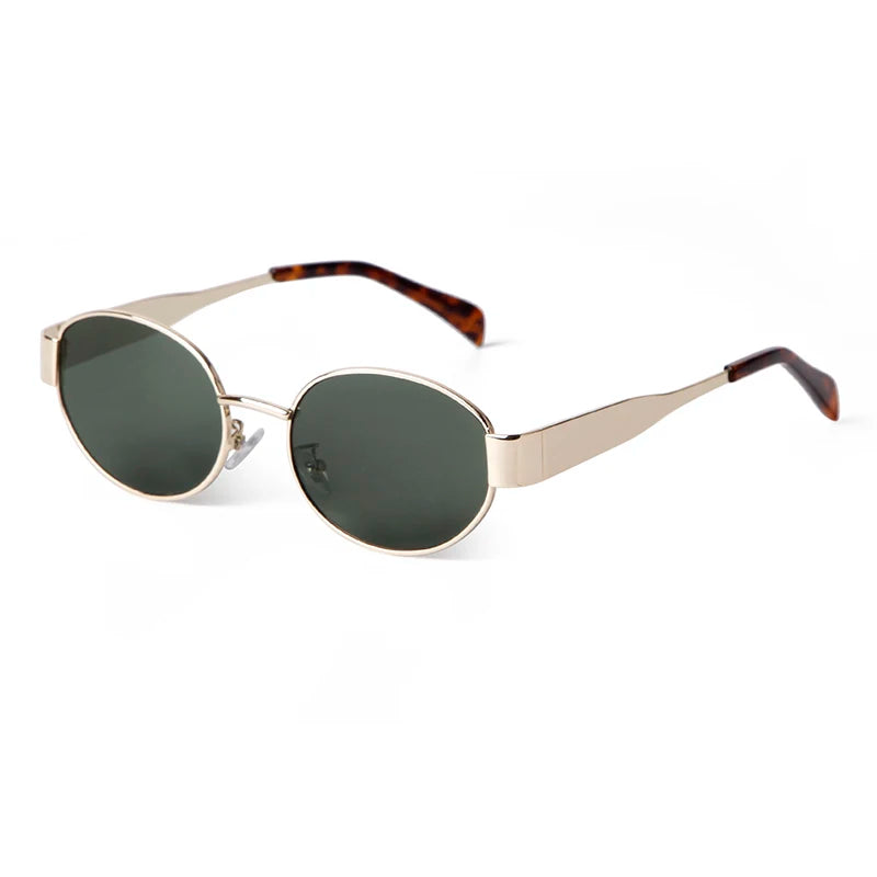 Retro Oval Sunglasses for Men & Women