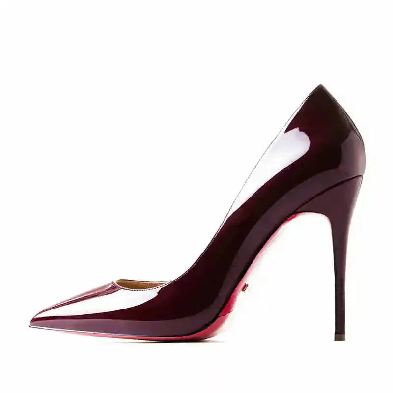 Women's 2025 Leather High Heels