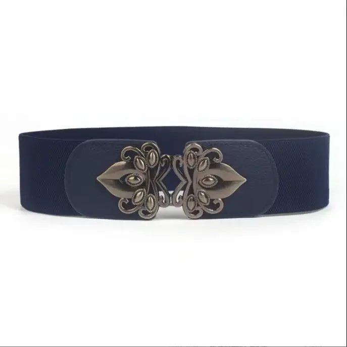 Women’s Wide Leather Waist Belt