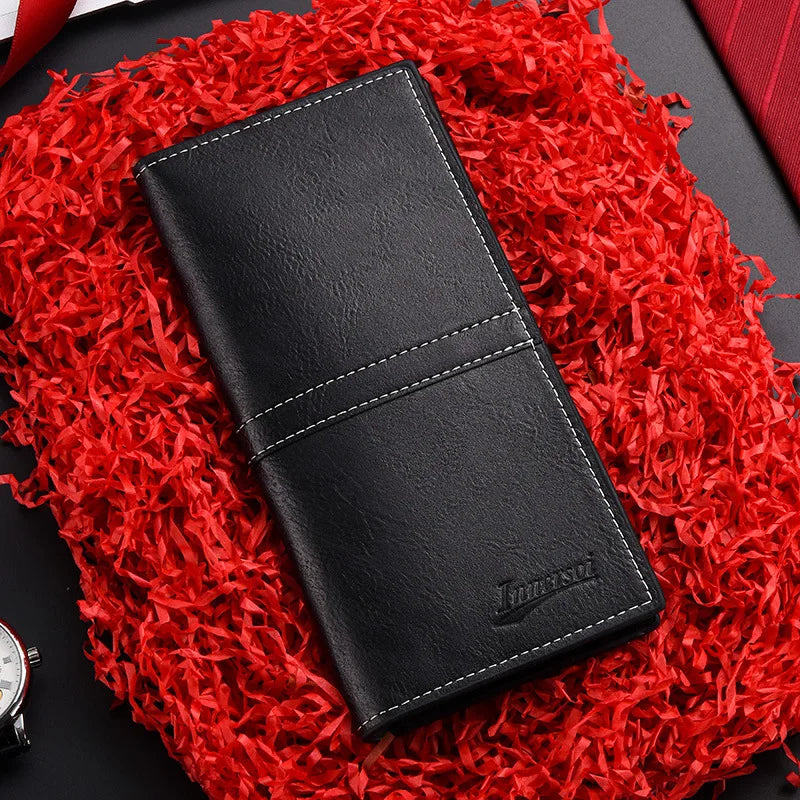Men’s Slim PU Leather Wallet