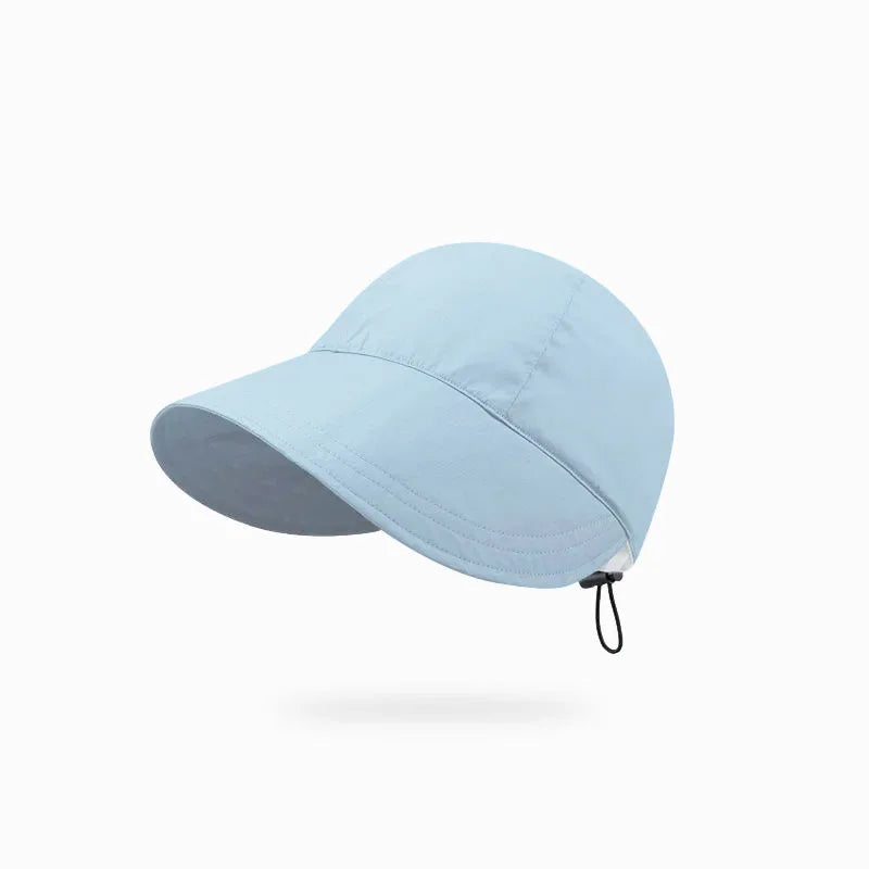 Cotton Wide Brim Bucket Cap