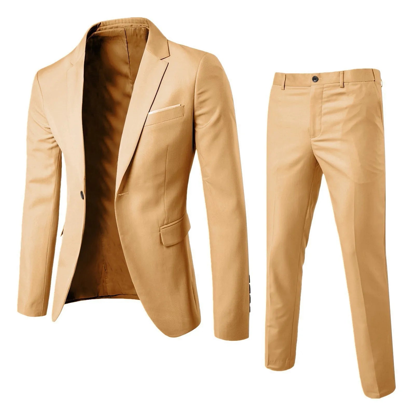 Men's Slim Fit Two-Piece Tuxedo Suit