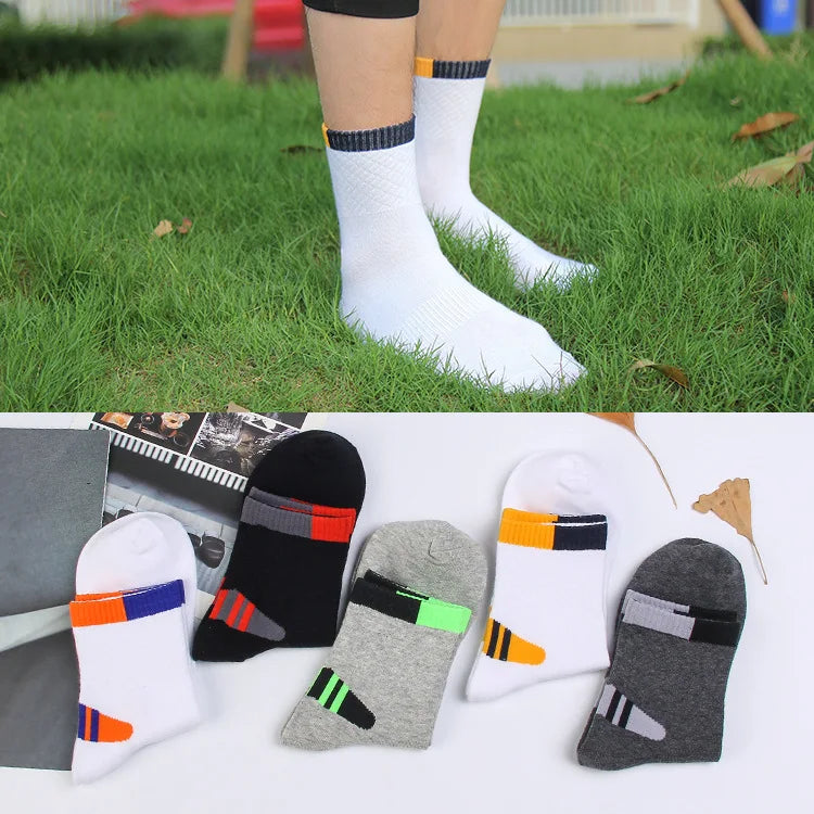 Men's Cotton & Bamboo Crew Socks