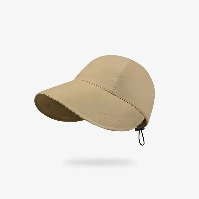 Cotton Wide Brim Bucket Cap