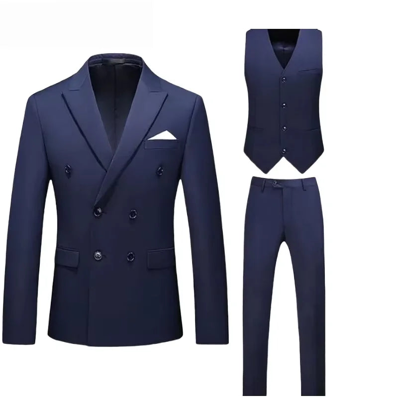Men’s 3-Piece Tailcoat Suit