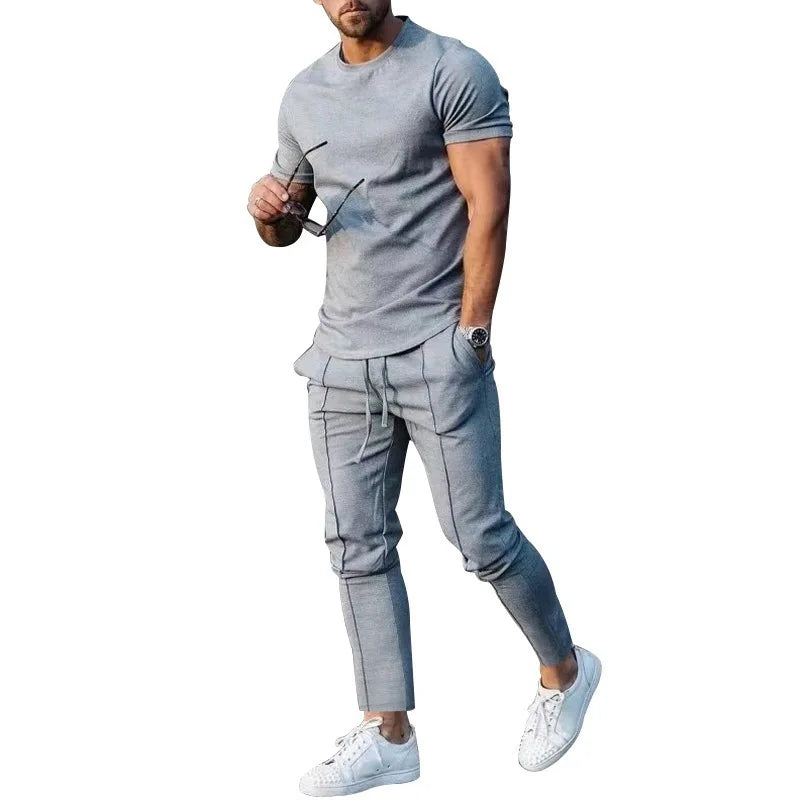 Men's T-Shirt & Trousers Set