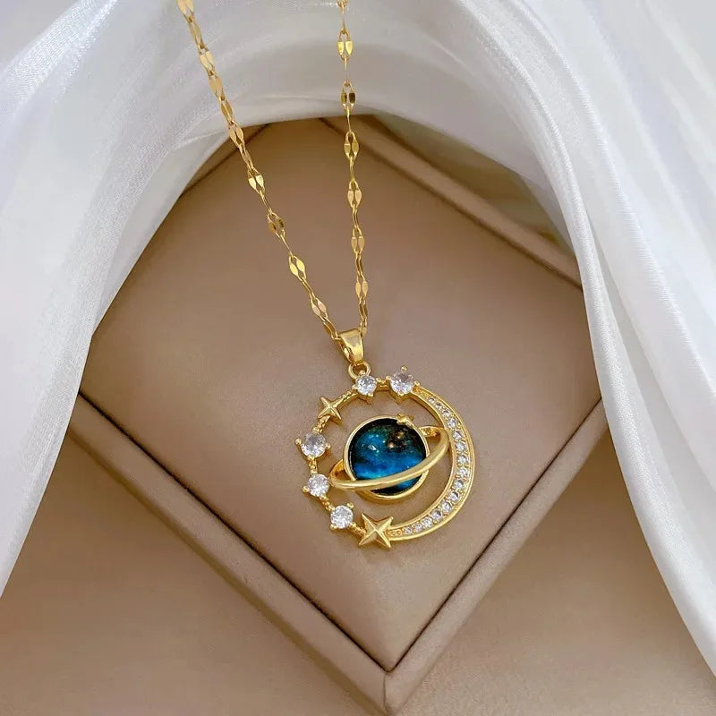 Y-Shape Cubic Zirconia Pendant Necklace
