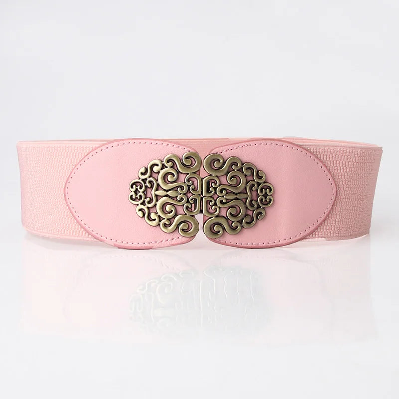 Women’s Wide Elastic Corset Belt