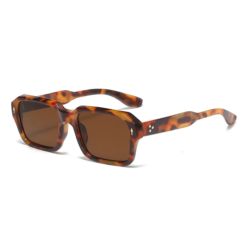 Men’s Retro Square Sunglasses