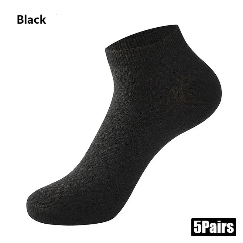 Men’s Bamboo Crew Socks (5 Pairs)