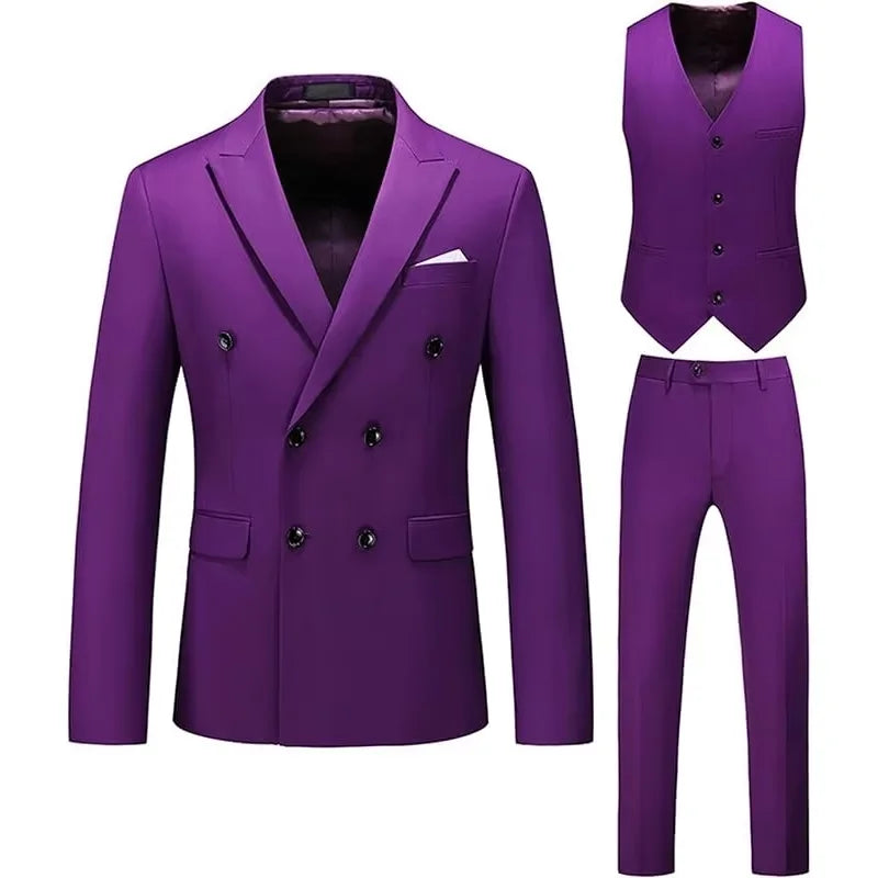 Men’s 3-Piece Tailcoat Suit