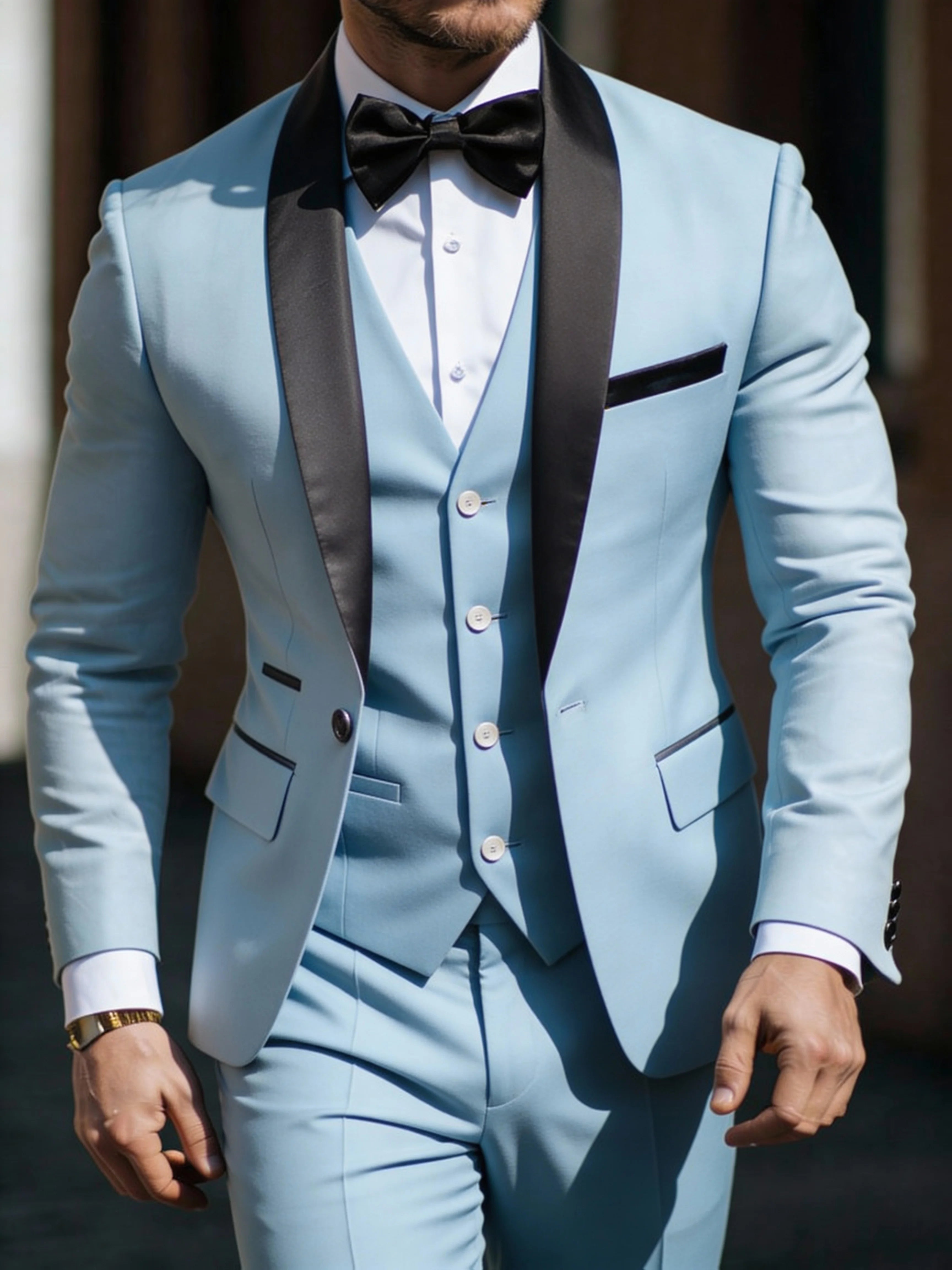 Men's 3-Piece Formal Suit Set