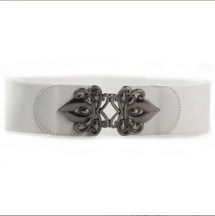 Women’s Wide Leather Waist Belt