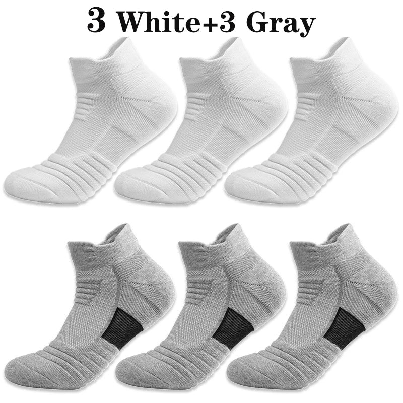 Men's Cotton Sport Socks – 6 Pairs