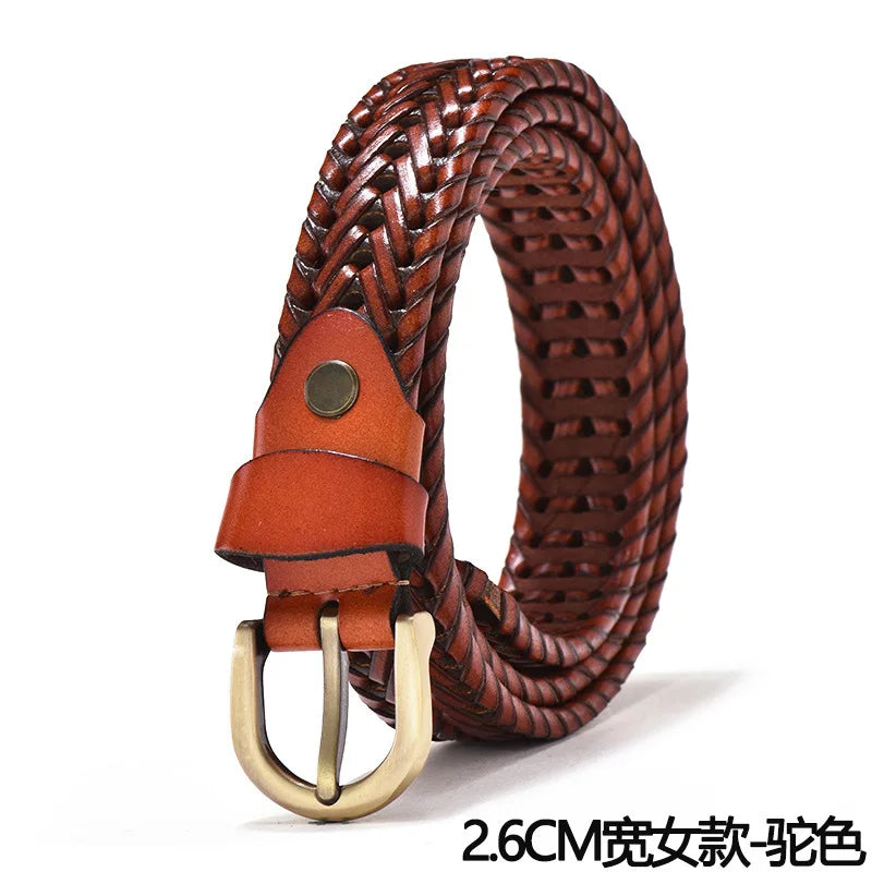 Retro Casual Cowhide Belt