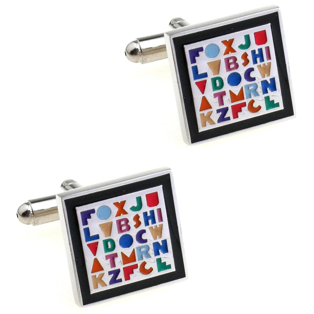Men’s Enamel Cufflinks