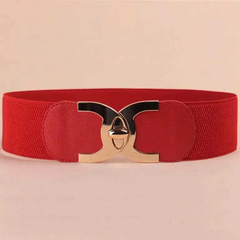 Women’s Wide Leather Waist Belt
