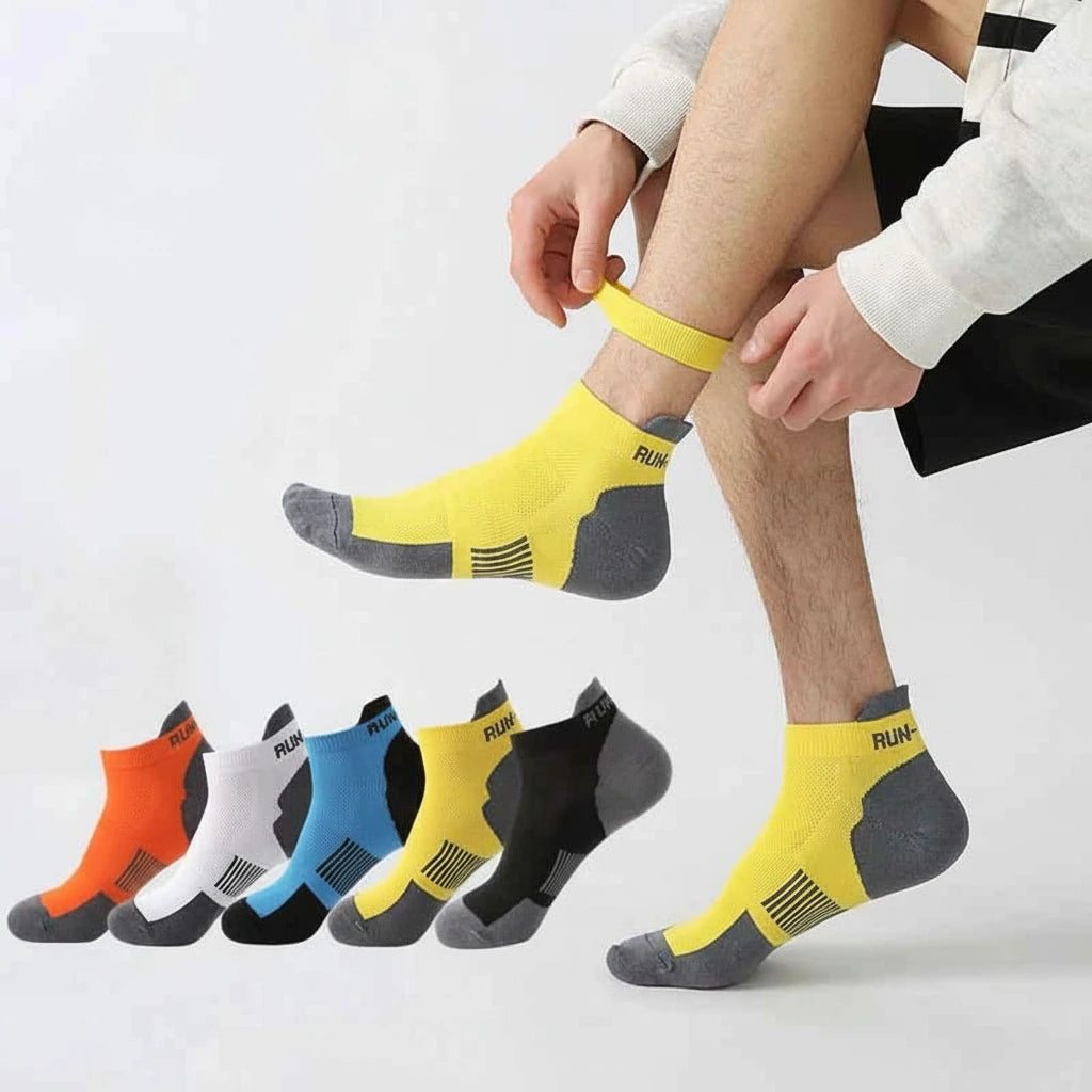 Men's Low-Cut Cotton Sports Socks