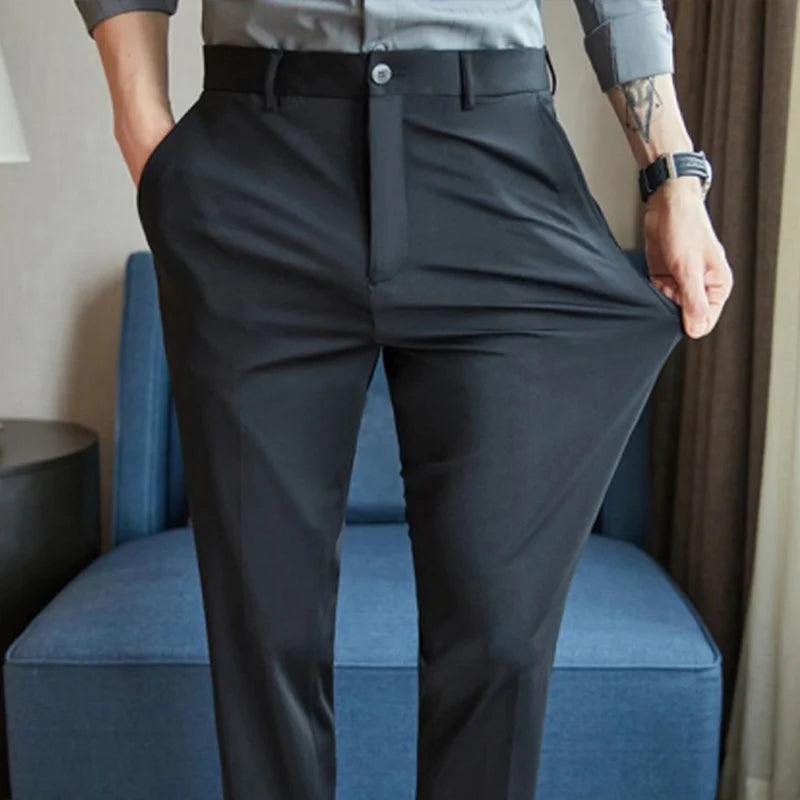 Men's Stretch Casual Trousers