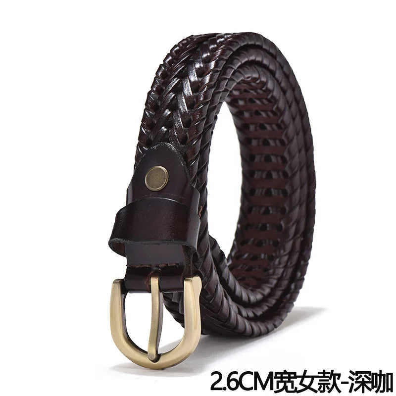 Retro Casual Cowhide Belt