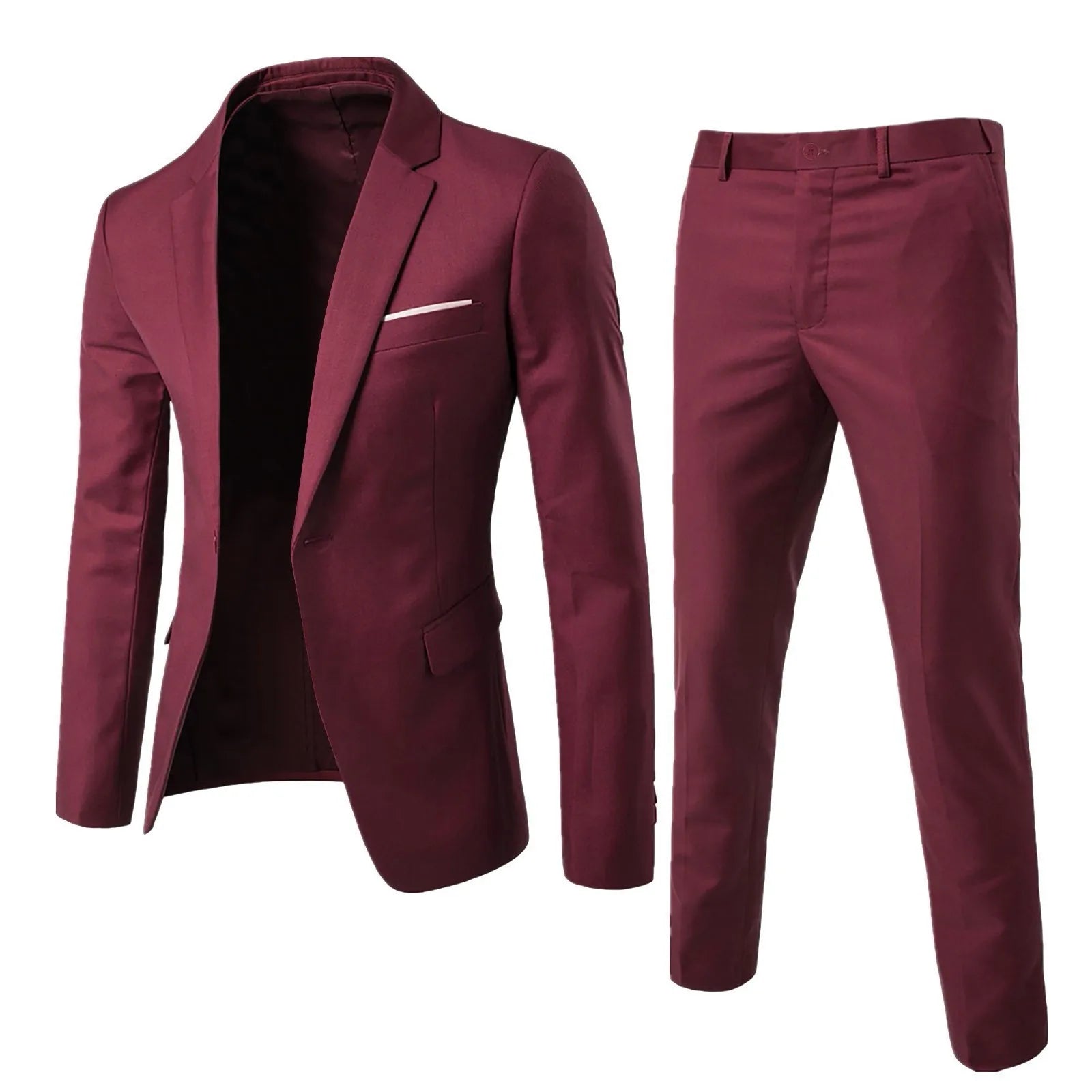 Men's Slim Fit Two-Piece Tuxedo Suit