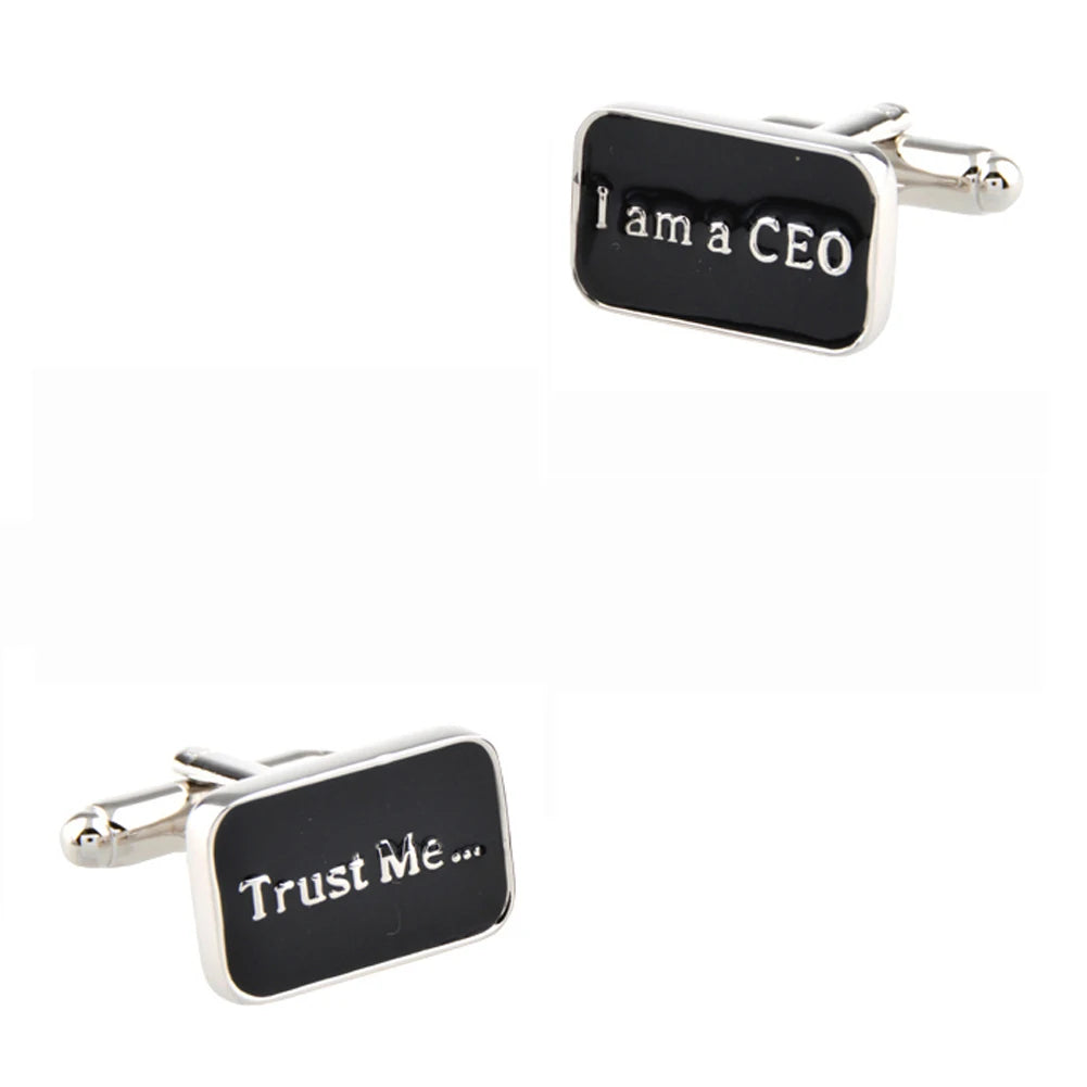 Men’s Enamel Cufflinks