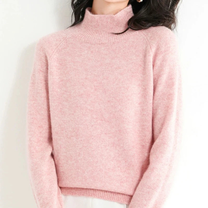 Women’s Long Sleeve Turtleneck Sweater