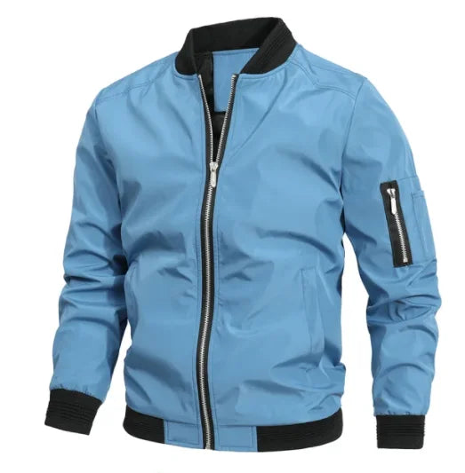 Men’s Slim Fit Bomber Jacket