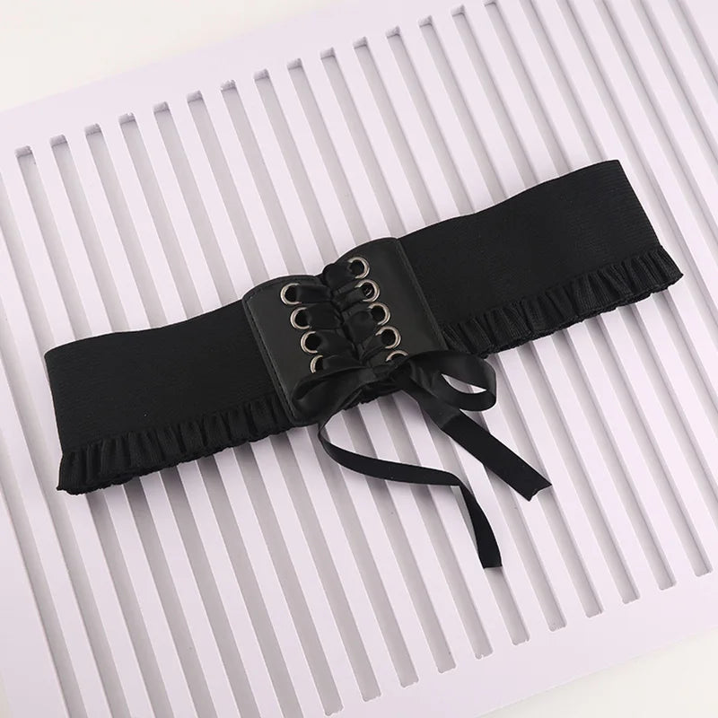 Women’s Wide Elastic Corset Belt