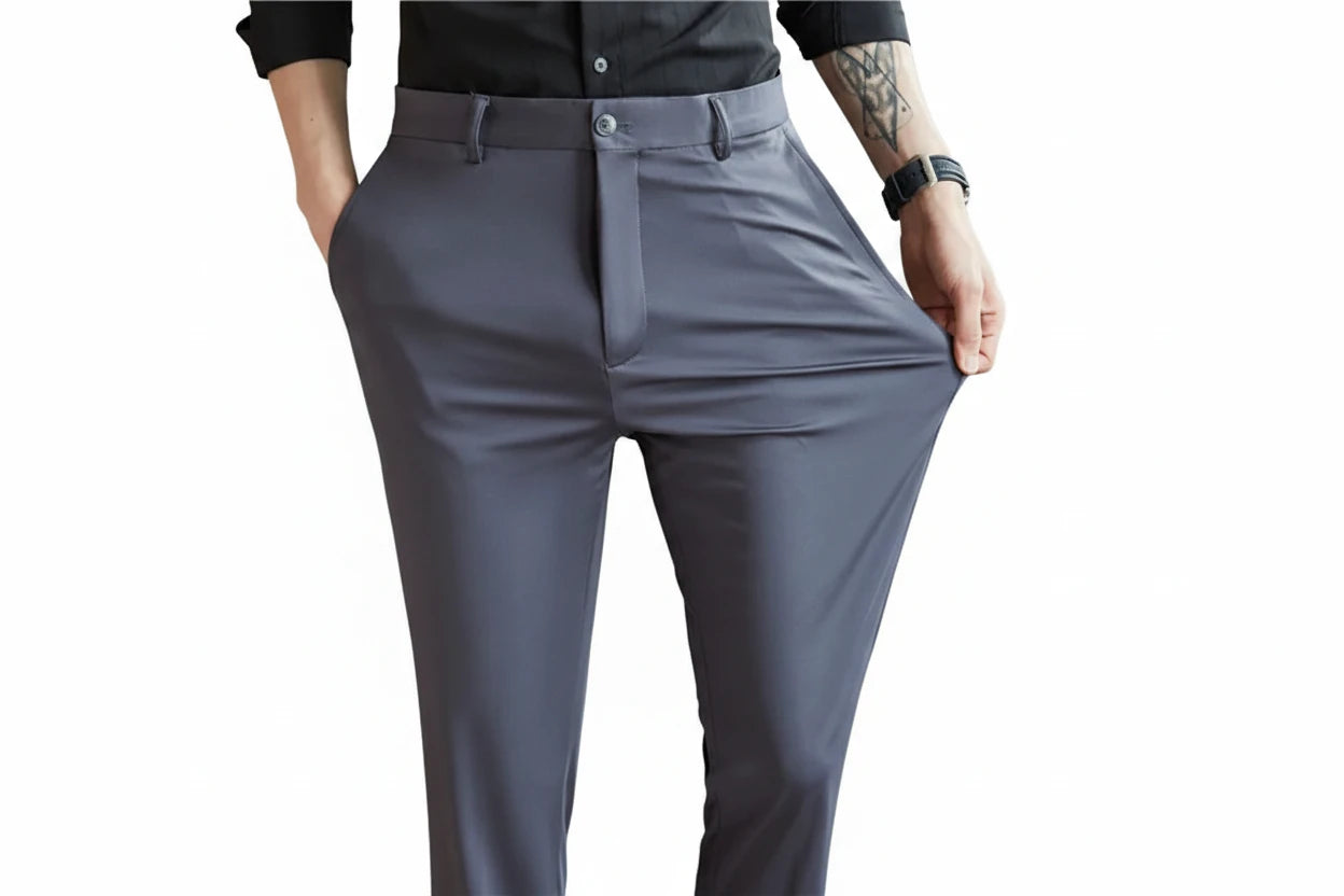 Men's Stretch Casual Trousers
