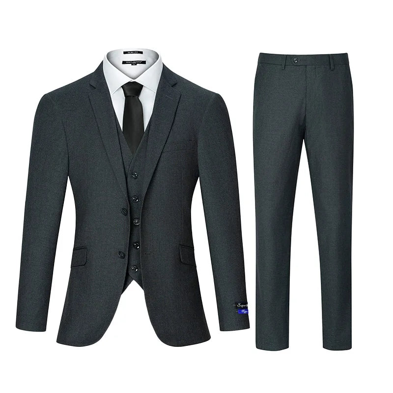 Men’s 3-Piece Classic Suit Set