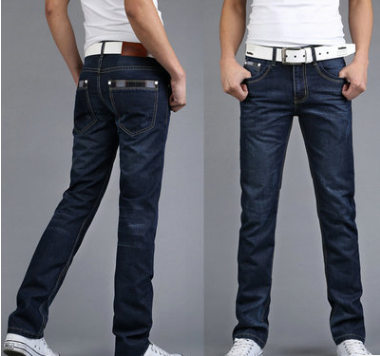 Straight Slim Jeans-Deluxe Fashion Forever
