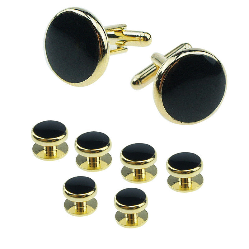 Round Cufflinks For Suit-Deluxe Fashion Forever