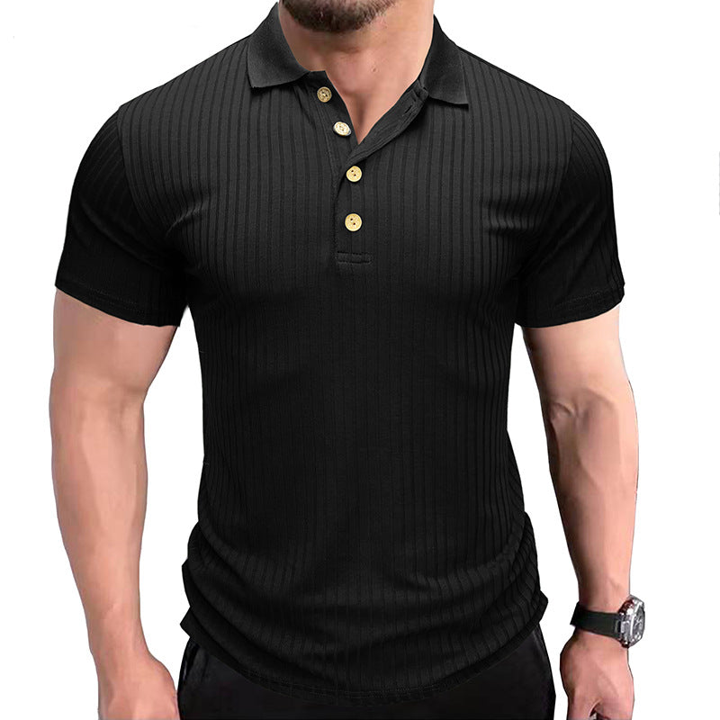Men's Polo Lapel T-Shirt-Deluxe Fashion Forever