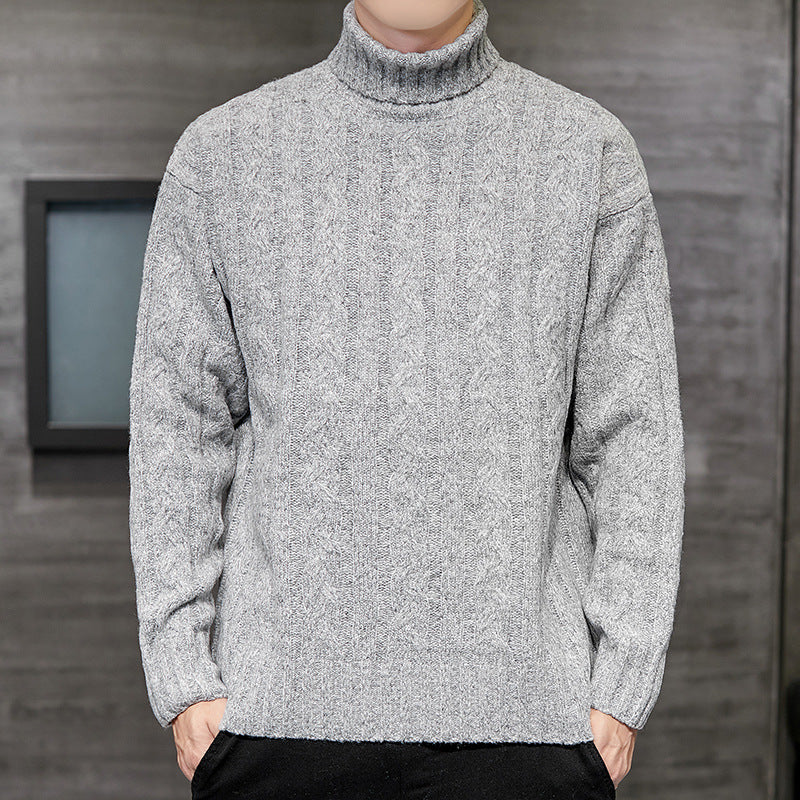 High Neck Men'S Sweater-Deluxe Fashion Forever