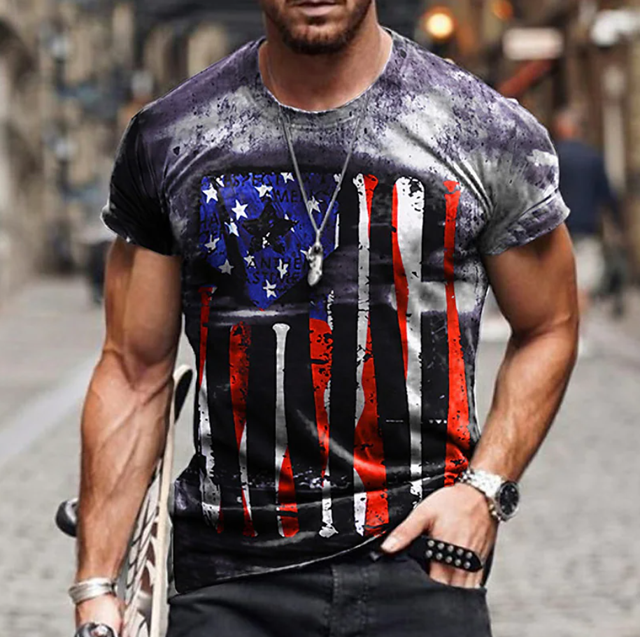 3D Printed T-Shirt with Liberty-Deluxe Fashion Forever