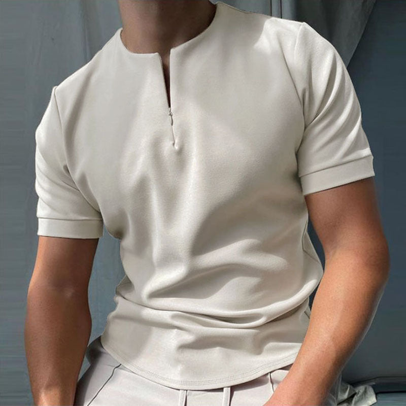 Short-Sleeved Polo Shirt For Men-Deluxe Fashion Forever