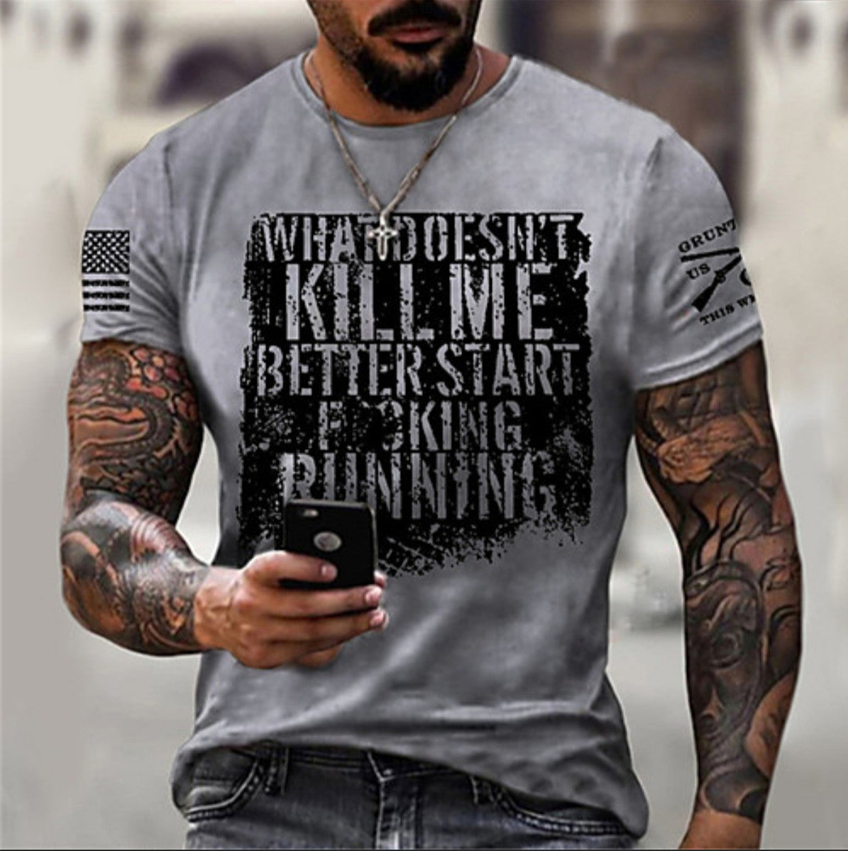 Printed T-Shirt For Men-Deluxe Fashion Forever