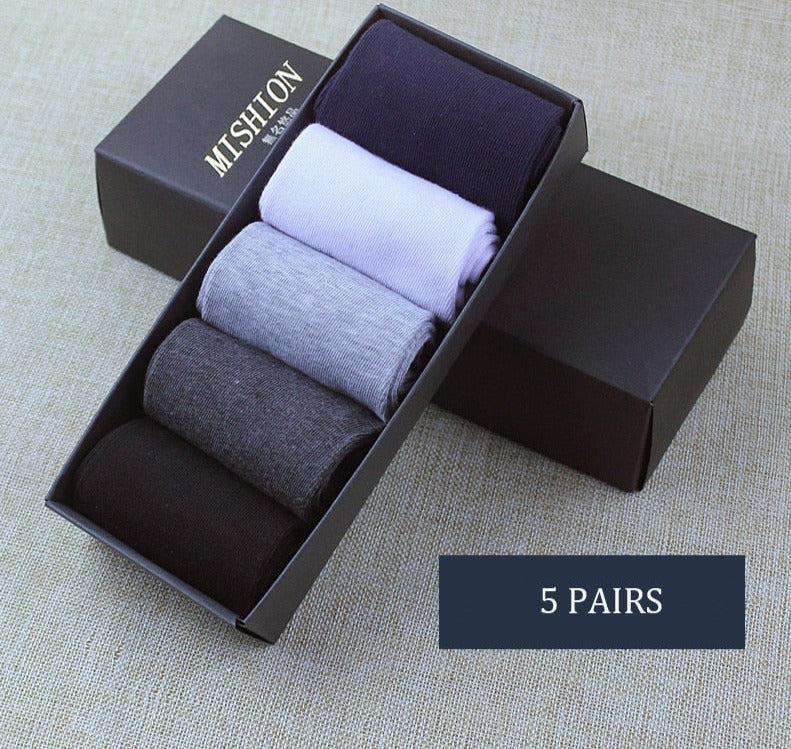 Casual Business Cotton Socks for Men-Deluxe Fashion Forever