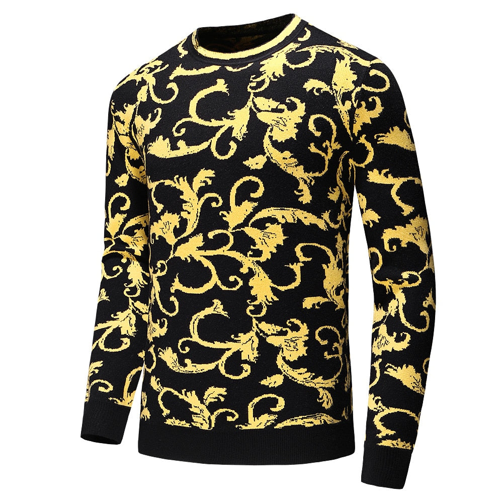 Long Sleeve Sweater for Men-Deluxe Fashion Forever