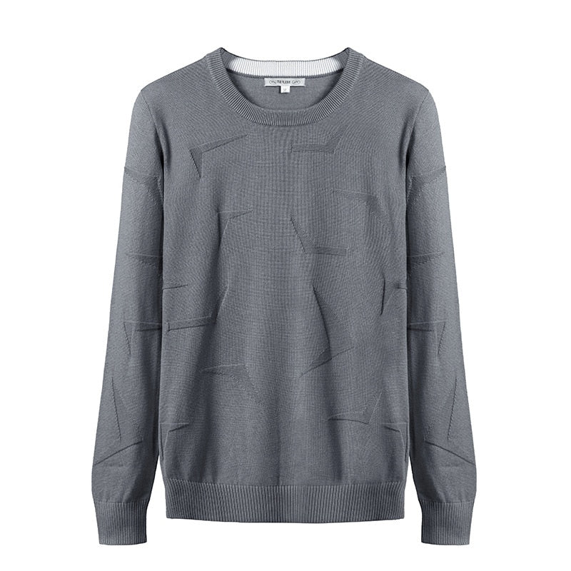 New Long-Sleeved Round Neck Sweater for Men-Deluxe Fashion Forever