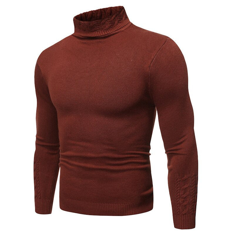 Half-Turtle-Neck Sweater for Men-Deluxe Fashion Forever