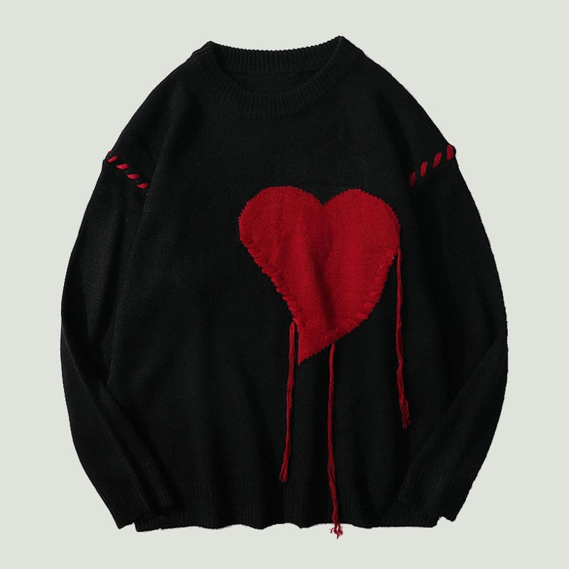 Heart-Shape Sweaters for Men & Women-Deluxe Fashion Forever