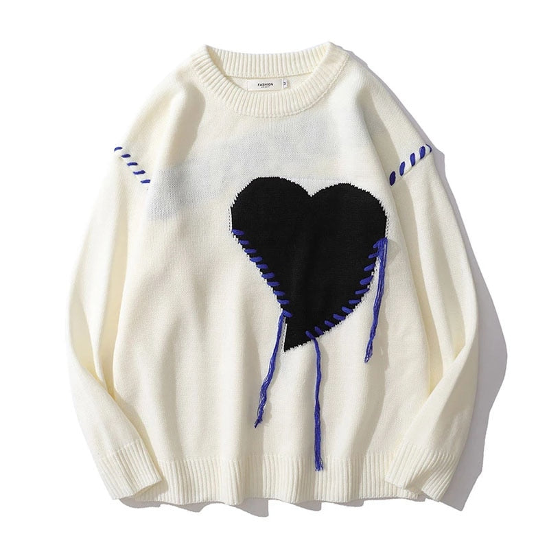 Heart-Shape Sweaters for Men & Women-Deluxe Fashion Forever