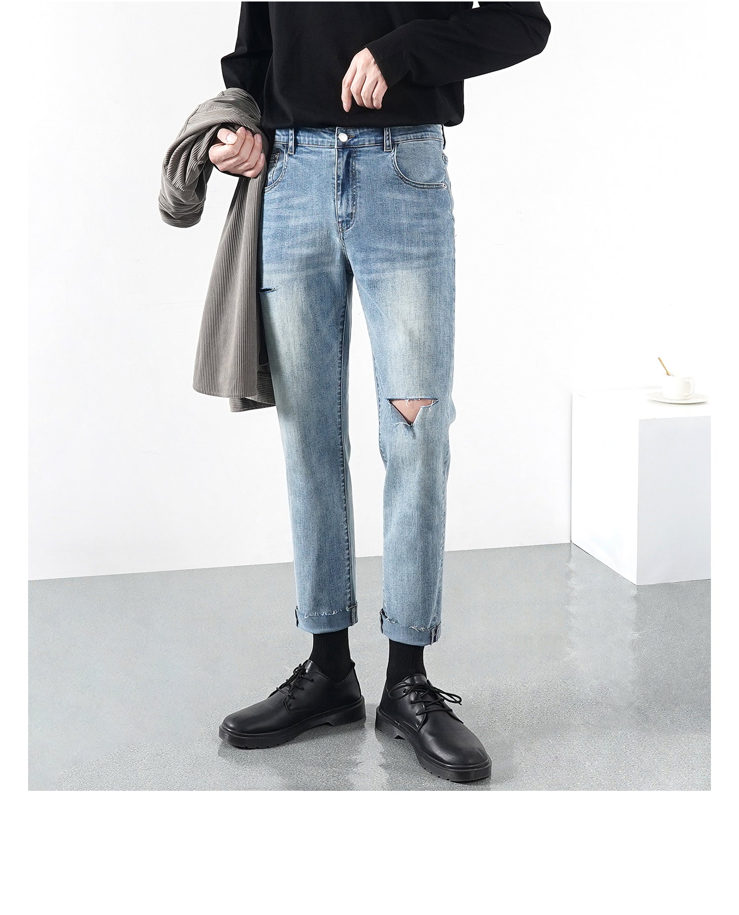 Ripped Jeans For Men-Deluxe Fashion Forever
